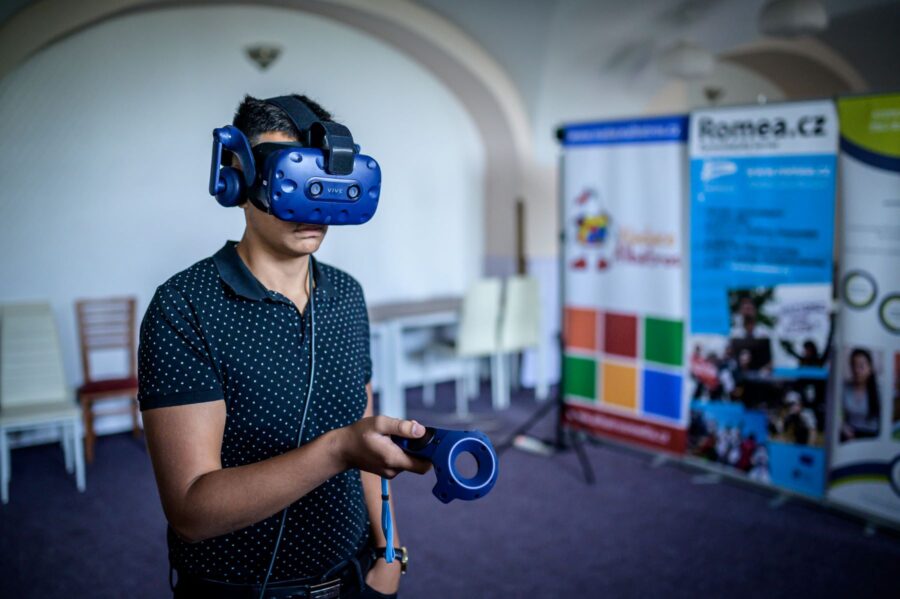 Workshop s virtuální realitou koncentračního tábora v Letech u Písku