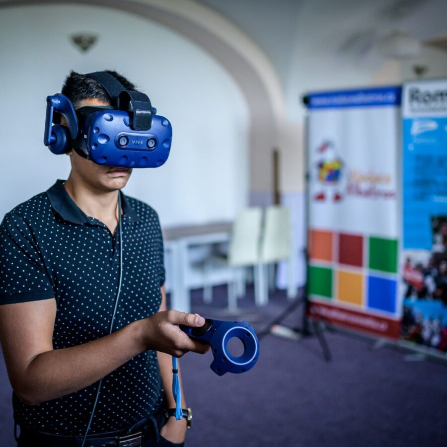 Workshop s virtuální realitou koncentračního tábora v Letech u Písku