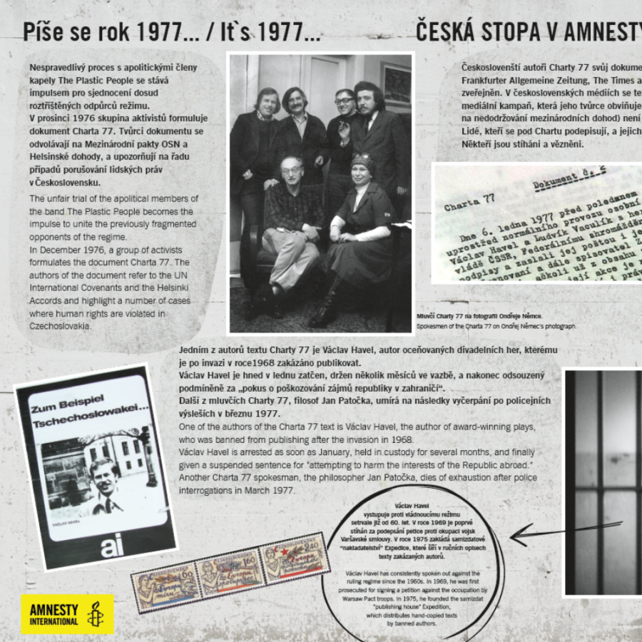 Česká stopa v Amnesty před rokem 1989 (i po něm)
